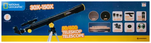 resim Bresser National Geographic 50/600 AZ Telescope,  12