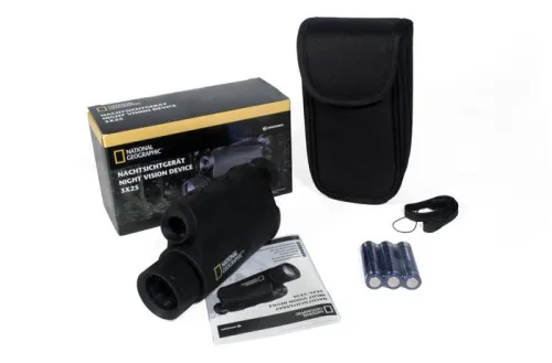 resim Bresser National Geographic 3x25 Night Vision Monocular,  6