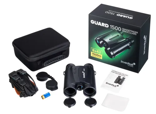 fotoğraf Levenhuk Guard 1500 Mesafe Ölçer Binoküler Dürbün,  2