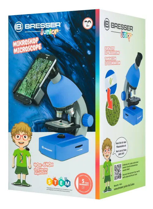 fotoğraf Bresser Junior 40–640x Microscope,  12