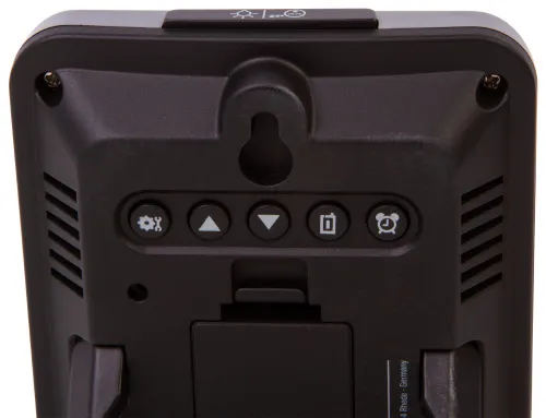 resim Bresser MyClimate Thermo/Hygrometer Clock, white,  9