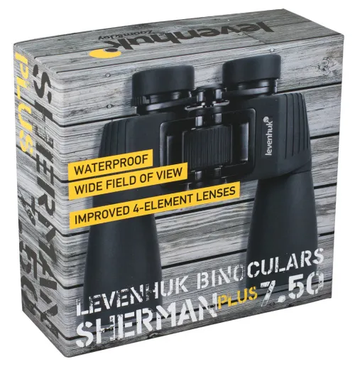 resim Levenhuk Sherman PLUS 7x50 Binoküler Dürbün ,  9