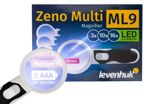 görüntü Levenhuk Zeno Multi ML9 Büyüteç,  9