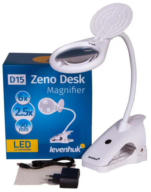 görüntü Levenhuk Zeno Desk D15 Büyüteç,  2