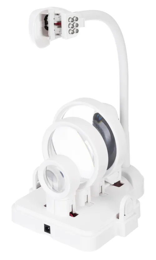 foto Levenhuk Zeno Multi ML15 Beyaz Büyüteç,  5