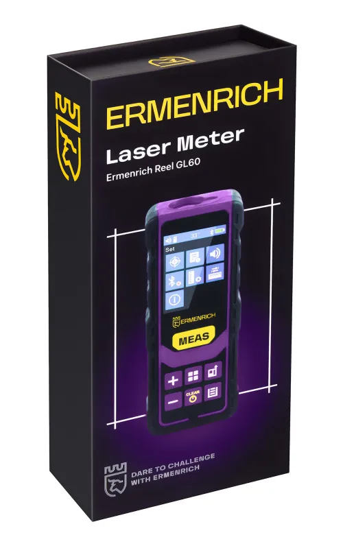 fotoğraf Ermenrich Reel PRO GL60 Lazer Metre,  7