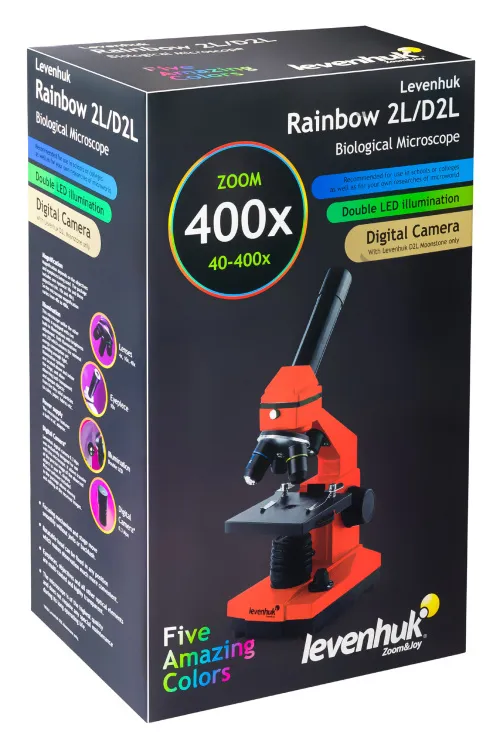 resim Levenhuk Rainbow 2L Mikroskop,  14
