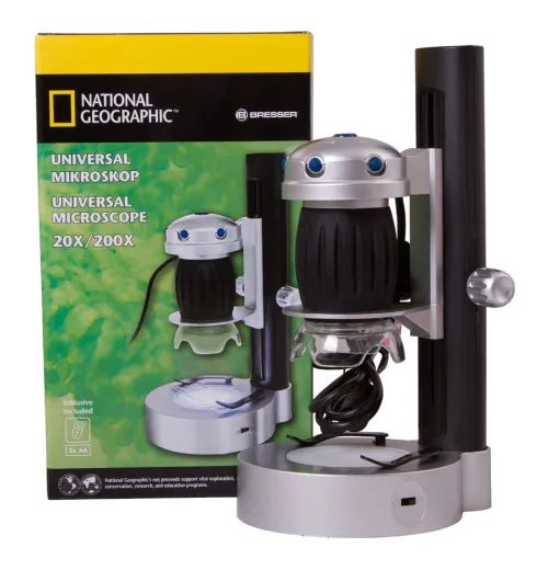 foto Bresser National Geographic Digital USB Microscope with stand,  8