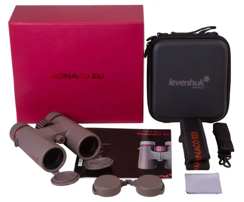 fotoğraf Levenhuk Monaco ED 10x42 Binoküler Dürbün ,  8