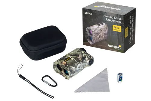resim Levenhuk Camo LC1500 Avcılık Lazer Mesafe Ölçer,  2