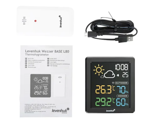 görüntü Levenhuk Wezzer BASE L80 Termo Higrometre,  3