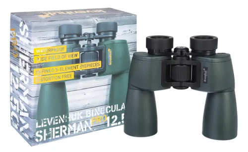 resim Levenhuk Sherman PRO 12x50 Binoküler Dürbün ,  9