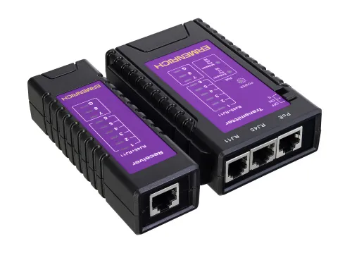 görüntü Ermenrich NetGeeks NP10 Kablo ve PoE Test Cihazı,  5