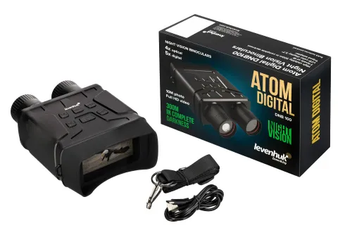 foto Levenhuk Atom Digital DNB100 Gece Görüşlü Binoküler Dürbün,  2