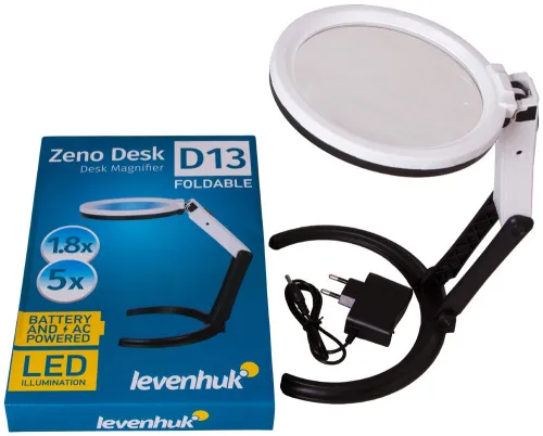 görüntü Levenhuk Zeno Desk D13 Büyüteç,  3