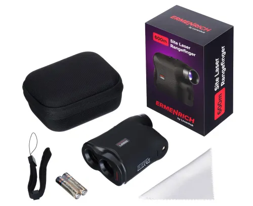 görüntü Ermenrich LR600 Şantiye Lazer Mesafe Ölçer, siyah,  2