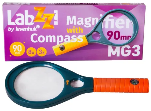 görüntü Levenhuk LabZZ MG3 Pusulalı Büyüteç,  2
