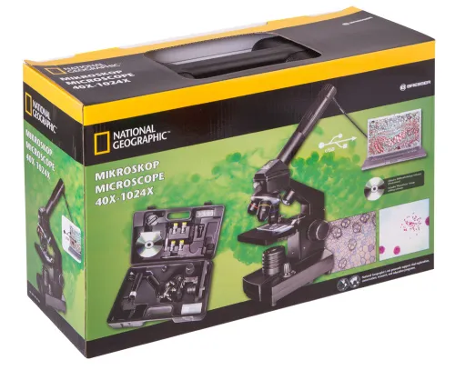 görüntü Bresser National Geographic 40–1024x Digital Microscope with case,  10
