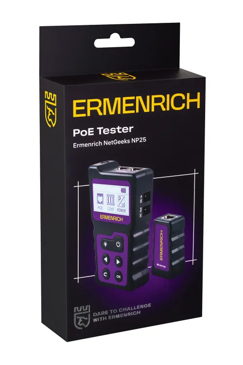 foto Ermenrich NetGeeks NP25 PoE Test Cihazı,  11