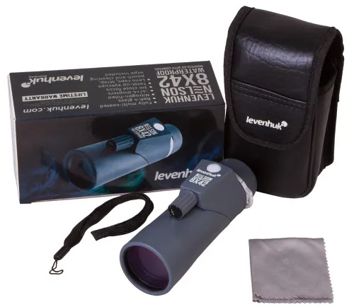 görüntü Levenhuk Nelson 8x42 Artıkıllı ve Pusulalı Monoküler Dürbün,  2