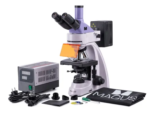 fotoğraf MAGUS Lum D400 LCD Floresan Dijital Mikroskop,  2