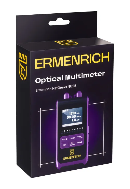 görüntü Ermenrich NetGeeks NU25 Optik Multimetre,  8