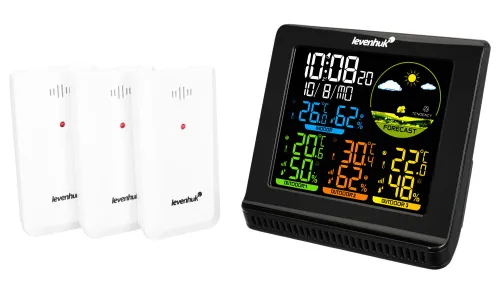 resim Levenhuk Wezzer PLUS LP40 Hava Durumu İstasyonu,  4