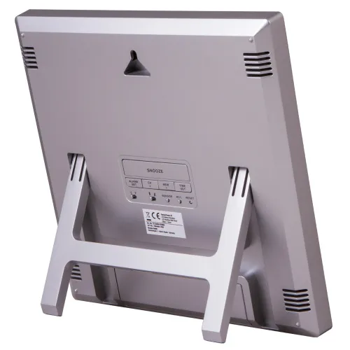 görüntü Bresser TemeoTrend JC LCD RC Weather Station (Wall clock), silver,  5