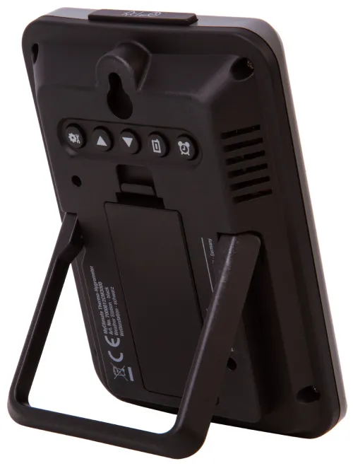 resim Bresser MyClimate Thermo/Hygrometer Clock, white,  8