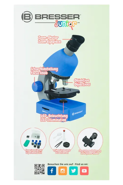 fotoğraf Bresser Junior 40–640x Microscope,  13