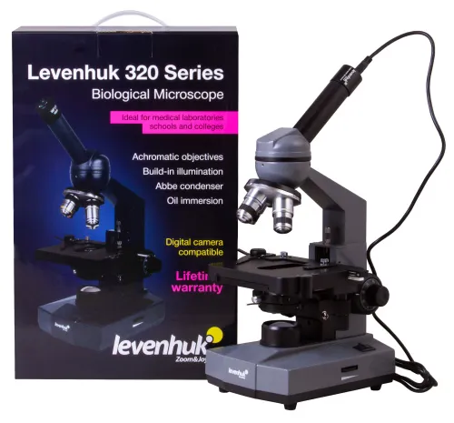 görüntü Levenhuk D320L BASE 3M Dijital Monoküler Mikroskop,  19
