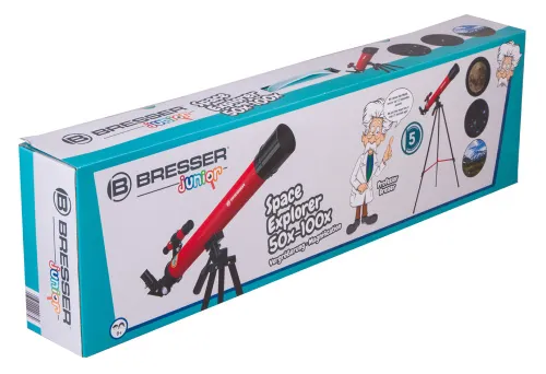 resim Bresser Junior Space Explorer 45/600 AZ Telescope,  11