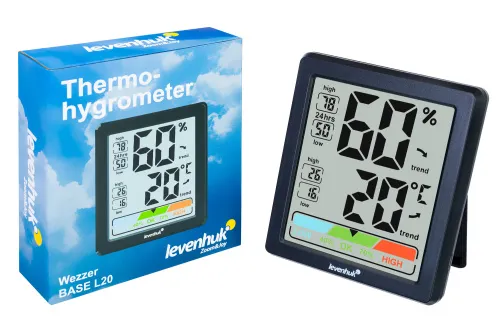 foto Levenhuk Wezzer BASE L20 Termo Higrometre,  2