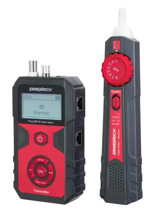 fotoğraf Ermenrich Ping SM110 Kablo Test Cihazı,  4