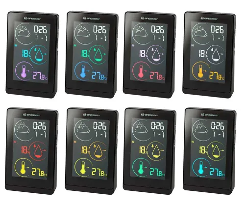 resim Bresser Temeo Life H Weather Station with Color Display, black,  7