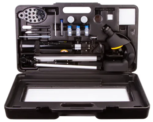 fotoğraf Bresser National Geographic Set: 50/360 AZ Telescope and 40x–640x Microscope,  3
