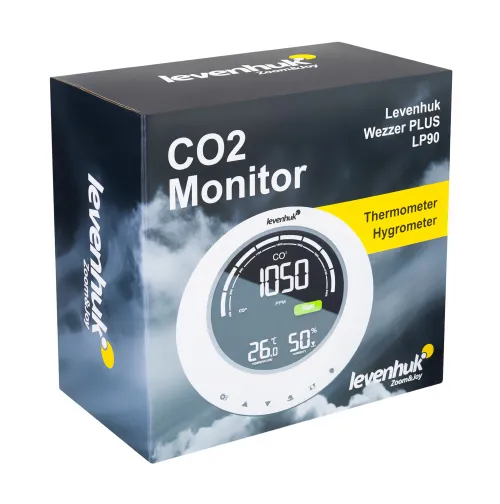 görüntü Levenhuk Wezzer PLUS LP90 CO₂ Monitörü,  8