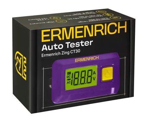 fotoğraf Ermenrich Zing CT30 Otomotiv Akım Test Cihazı,  7