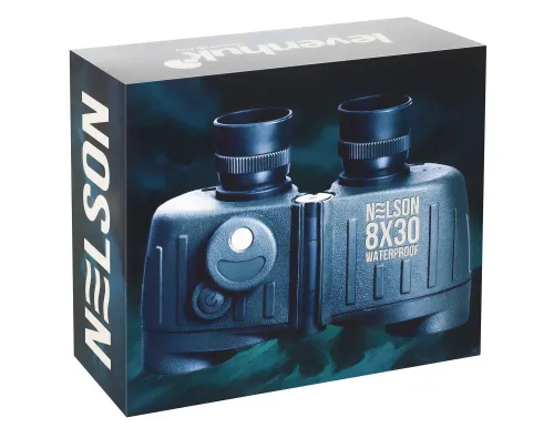 resim Levenhuk Nelson 8x30 Artıkıllı ve Pusulalı Binoküler Dürbün,  14