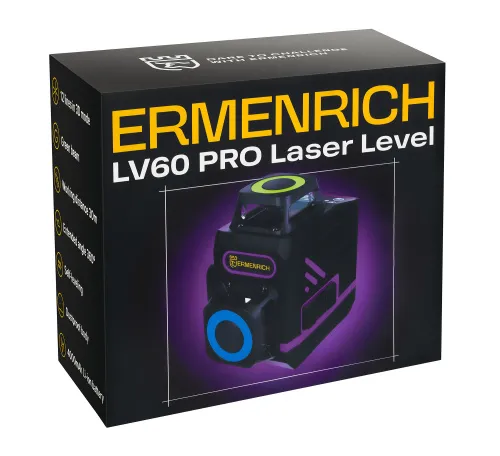 fotoğraf Ermenrich PRO LV60 Lazer Terazi,  10