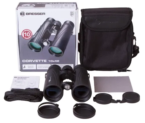 resim Bresser Corvette 10x42 Binoculars,  9