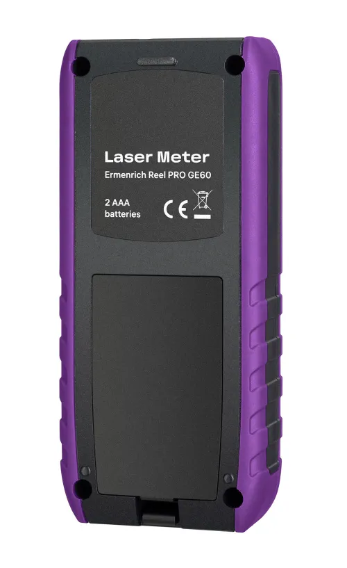 resim Ermenrich Reel PRO GE60 Lazer Metre,  4