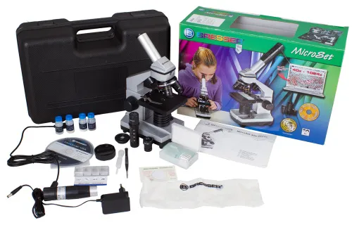 görüntü Bresser Junior 40–1024x Microscope, with Case,  10