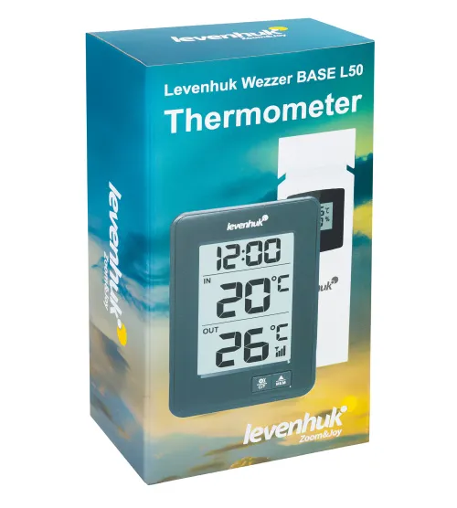 görüntü Levenhuk Wezzer BASE L50 Termometre,  10