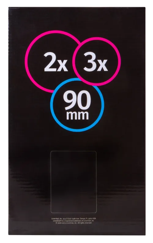 fotoğraf Levenhuk Zeno Lamp ZL3 LUM Büyüteç,  14