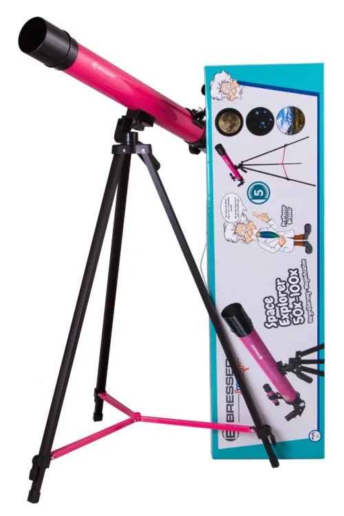 resim Bresser Junior Space Explorer 45/600 AZ Telescope,  9