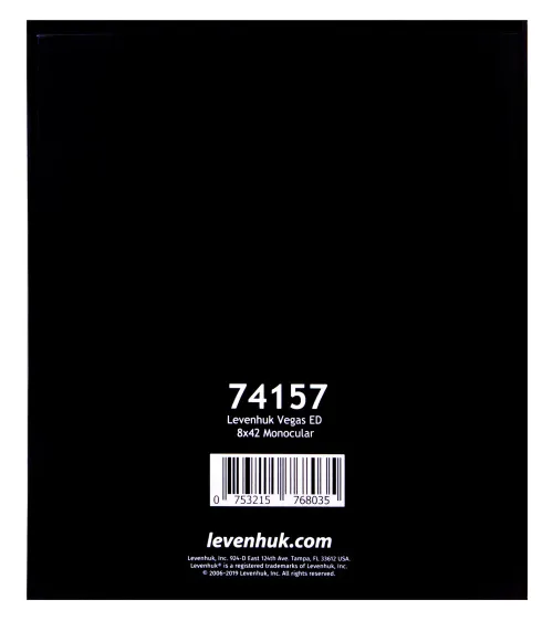 görüntü Levenhuk Vegas ED 8x42 Monoküler,  20