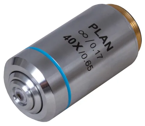 görüntü Levenhuk MED 40x Sonsuzluk Düzeltimli Plan Akromatik Objektif,  2