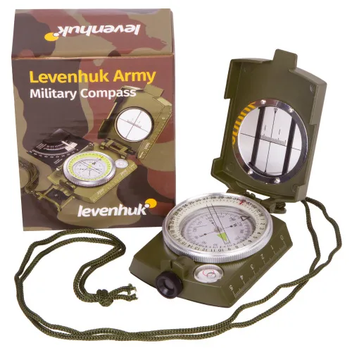 görüntü Levenhuk Army AC10 Pusula,  12
