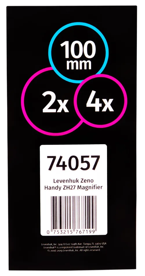 görüntü Levenhuk Zeno Handy ZH27 Büyüteç,  10
